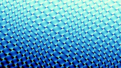 Aufkleber - Simple and classy Blue color squared shape tiles background, squares shapes geometrical background. Looping animation background
