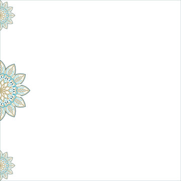 Luxury mandala background with golden arabesque pattern Arabic Islamic east style