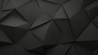 Abstract Black, White, and Dark Gray Background with Geometric Patterns and 3D Effects - Suitable for Presentations