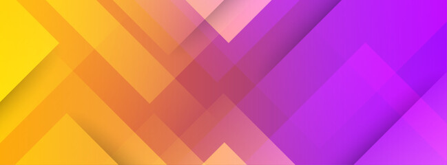 Canvas Print - Banner background gradient, orange and purple gradation, pattern,abstract background. Template design. Vector ,eps10