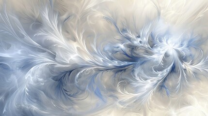 Poster - Abstract blue color scheme design background for creative projects and presentations