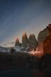 Torres del Paine sunrise