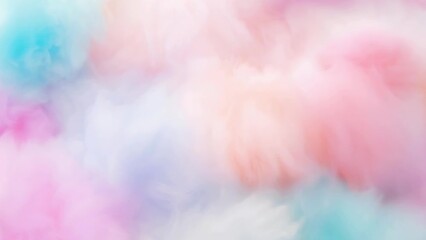 Poster - A close up of a pink and blue cloud, suitable for various design projects.
