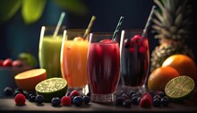 healthy drinks beverages fruit juices