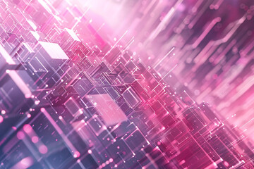 Wall Mural - abstract background and texture of science and future technology backgrounds. generative ai