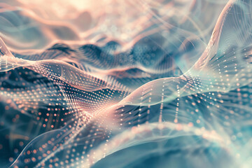 Wall Mural - abstract background and texture of science and future technology backgrounds. generative ai