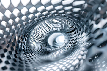 Wall Mural - abstract background and texture of science and future technology backgrounds. generative ai
