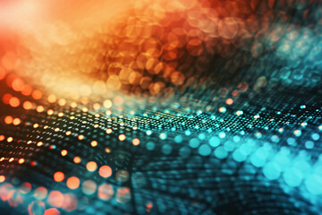 Wall Mural - abstract background and texture of science and future technology backgrounds. generative ai