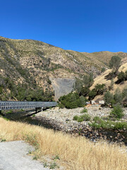 Wall Mural - The Ferguson landslide, also commonly called the Ferguson Slide, is an active landslide in the Merced River canyon in Mariposa County, California, United States.