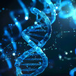 DNA strand helix healthcare evolved personalize medicine and advance science