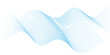 © MdLothfor - Vector abstract blue technology wave digital line transparent connection blend background. futuristic gradient and white wave curve lines banner design. Modern template design flowing particles wave.