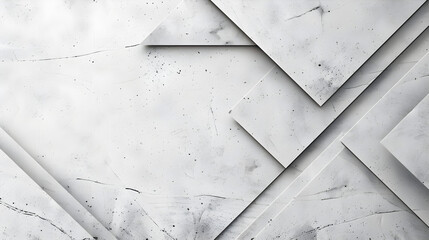 Aufkleber - Abstract grunge white marble texture background