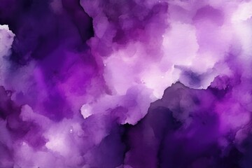 Wall Mural - Abstract amethyst violet texture on watercolor style background. Amethyst violet painting texture concept.