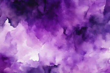 Wall Mural - Abstract amethyst violet texture on watercolor style background. Amethyst violet painting texture concept.