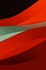 Poster - 3d Illustration  rows of  colorful  lines  .Geometric background,  pattern.
