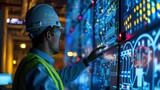 Fototapeta  - Discuss the cybersecurity challenges associated with SCADA systems and the measures engineers must implement to safeguard critical infrastructure from cyber threats and attacks