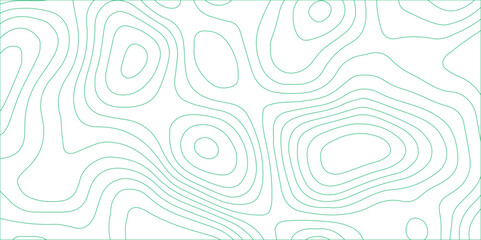 Poster - Topographic map background geographic line map with elevation assignments. geographic contour map paper texture. terrain path isolated on a green background retro topographic map. vector illustration.