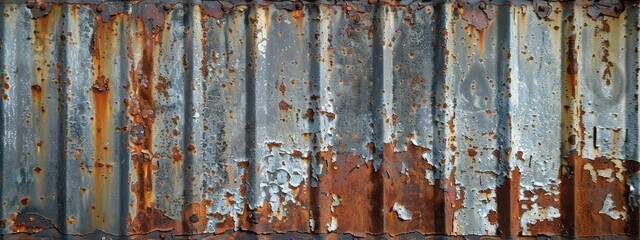 Wall Mural - Galvanized Steel Grunge texture background ,Old rusty metal texture. Rusty steel background. Vintage old metal material texture surface grunge