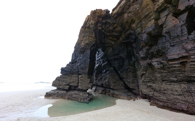 Wall Mural - Playa de Las Catedrales