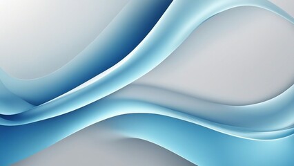 Wall Mural - abstract blue background An abstract blue wavy background with light vector illustration.  