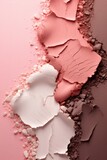 Fototapeta Dinusie - Closeup texture of beauty product crushed