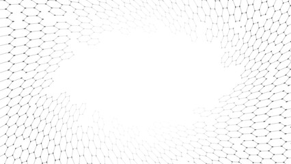 Poster - Science abstract background.Twisted technology background with copy space.