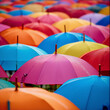© jamalnasro - colorful umbrellas on the beach