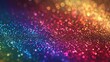 abstract rainbow background with lights, An ambient light show in a rainbow of colors, this bokeh effect is suitable for adding a glow and sparkle to graphic design projects, banner