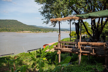 Wall Mural - THAILAND UBON RATCHATHANI KHONG CHIAM MEKONG RIVER