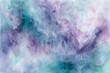Blue and purple fantastic background material, Generative AI
