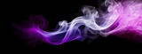 Fototapeta Abstrakcje - Fioletowy dym abstrakcja