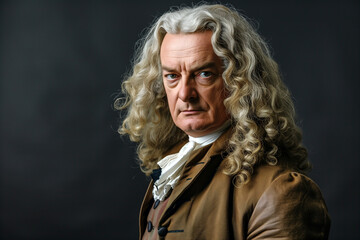 issac newton portrait