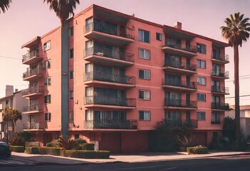 Canvas Print - building in the city