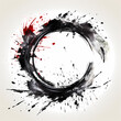 black zen circle