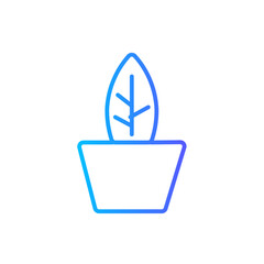 plant gradient icon