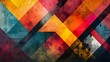 Colorful Geometric Blur: Abstract Background
