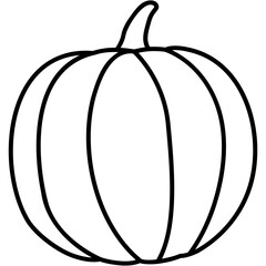 Canvas Print - Pumpkin Icon