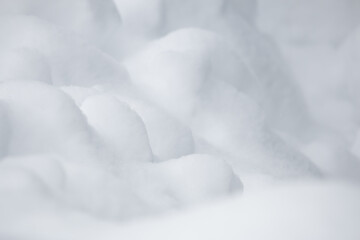 Wall Mural - abstract fresh white soft snow winter christmas background