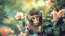 Cute Monkey Garden