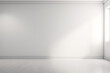 © Patchaporn - Light and Shadow, Blank White Wall Room Studio Backdrop