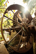 old machine wheel