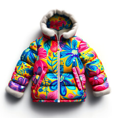 Poster - A colorful and playful children's jacket