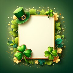 Poster - st patricks day card background