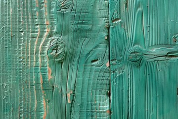 Poster - Detailed shot of a weathered wooden door. Perfect for background or texture use