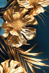 Poster - Detailed close up of a beautiful bunch of flowers, perfect for floral backgrounds or greeting cards