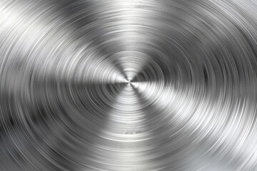 Poster - Close up of a metal plate with a circular design, suitable for industrial concepts