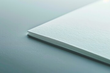 Poster - Close-up of a book on a table, suitable for educational or study concepts