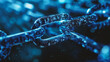 © Jioo7 - chain of links on a dark background