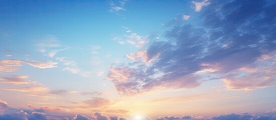Poster - Serene Boat Silhouetted on Calm Waters Against a Vibrant Sunset Sky