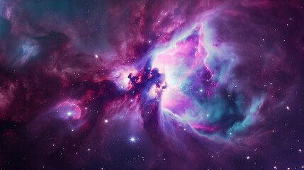 Wall Mural - galaxies in space. cosmos background